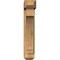 Ekena Millwork Imperial Craftsman Rough Sawn Bracket w/ Offset Brace, Western Red Cedar, 6"W x 20"D x 32"H BKT0604X20X32IMP04RWR - alternate 3